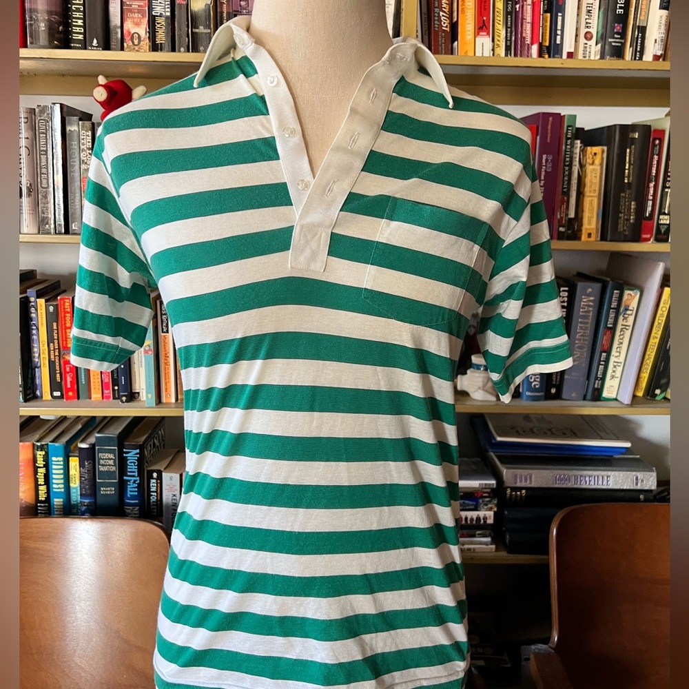 Vintage Andhurst striped polo